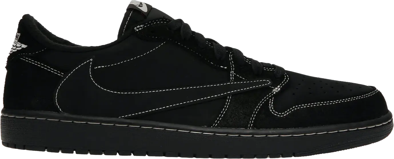 Jordan 1 Retro Low OG SP Travis Scott Black Phantom (US 9)